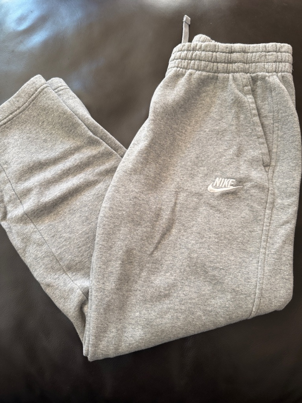 Nike Grey Boys' Fleece Jogger Pants
